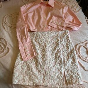 Wild Fable Women's High-Rise Notch Front Floral Mini Skirt 💕